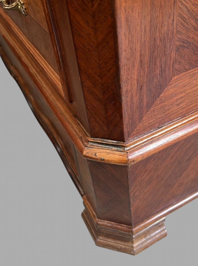 A 19thc French Marble Topped Commode